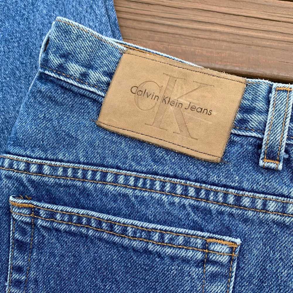 Vintage Calvin Klein Stone Wash Mom Jeans - image 2