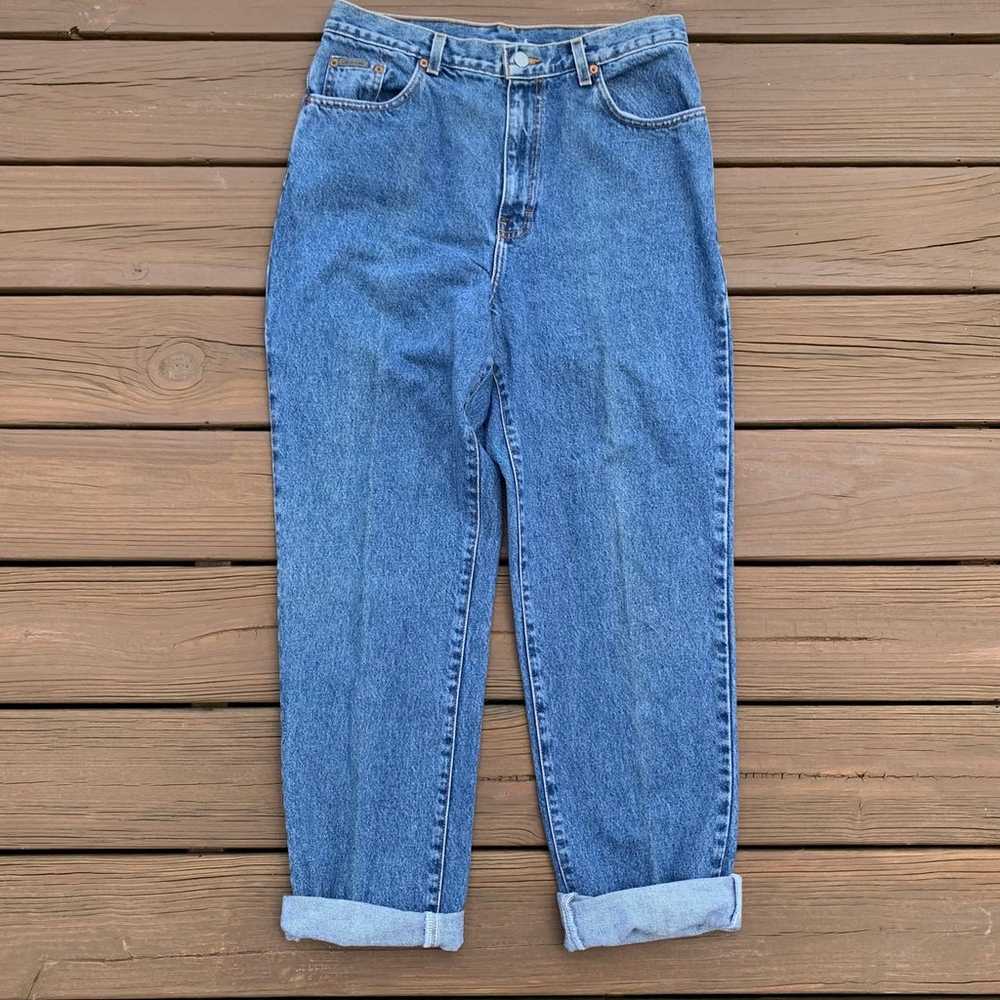 Vintage Calvin Klein Stone Wash Mom Jeans - image 7