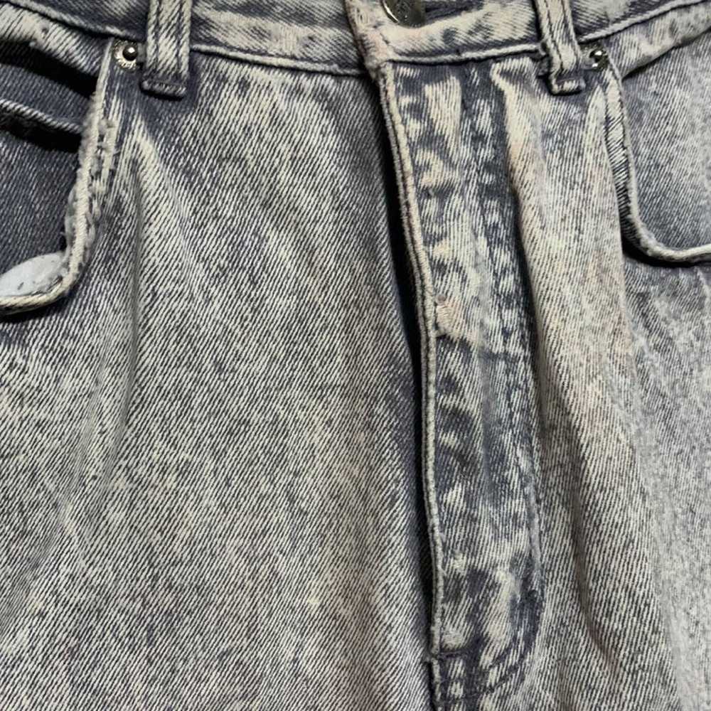 Vintage 90s Women’s Stefano Jeans Gray Wash Size … - image 10
