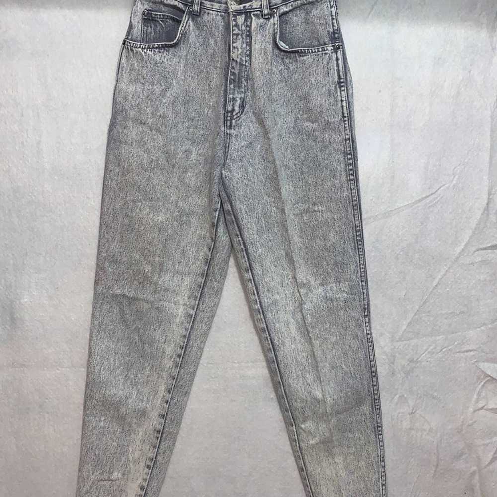 Vintage 90s Women’s Stefano Jeans Gray Wash Size … - image 2