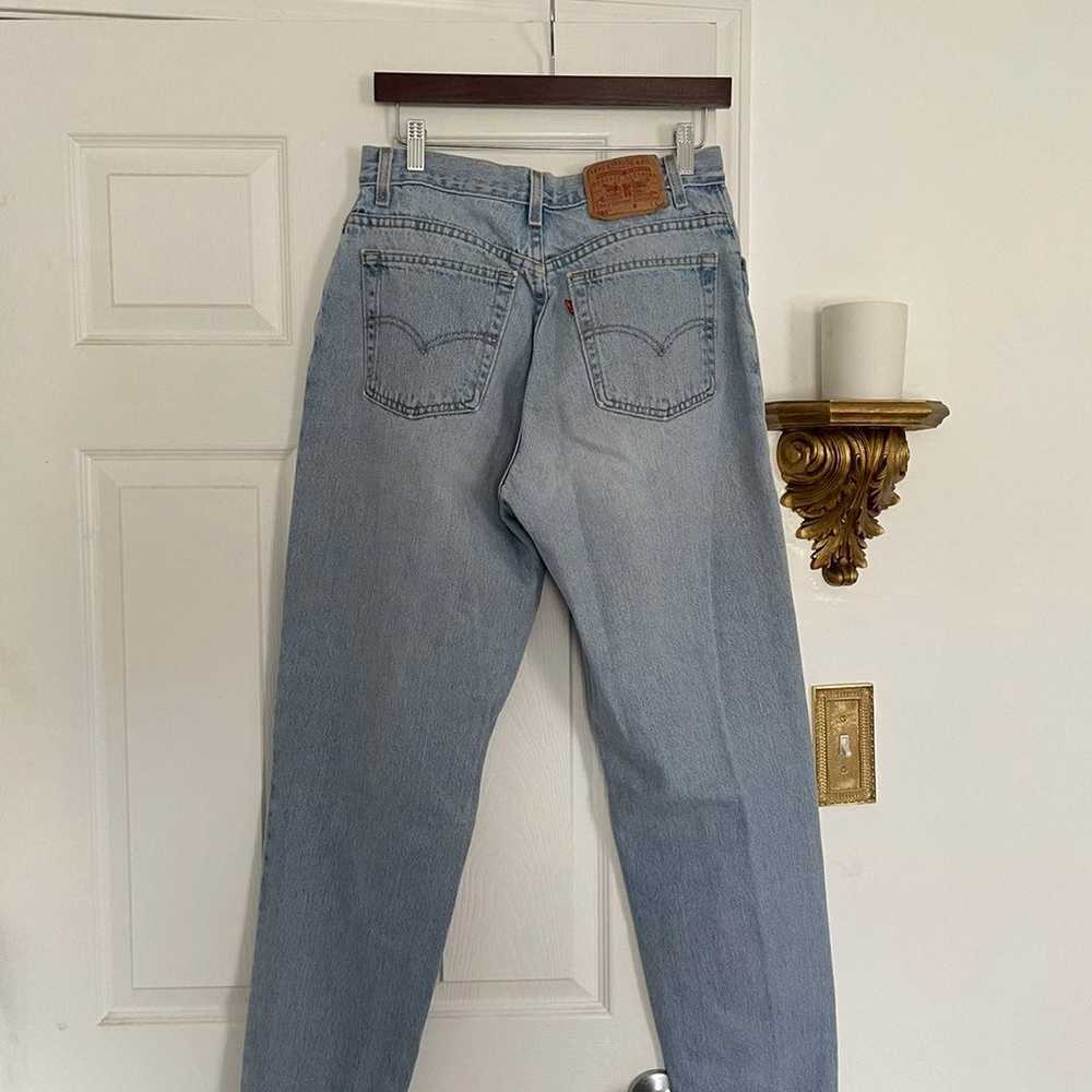 Vintage Levi 550 Mom Jeans sz 12 Long - image 2