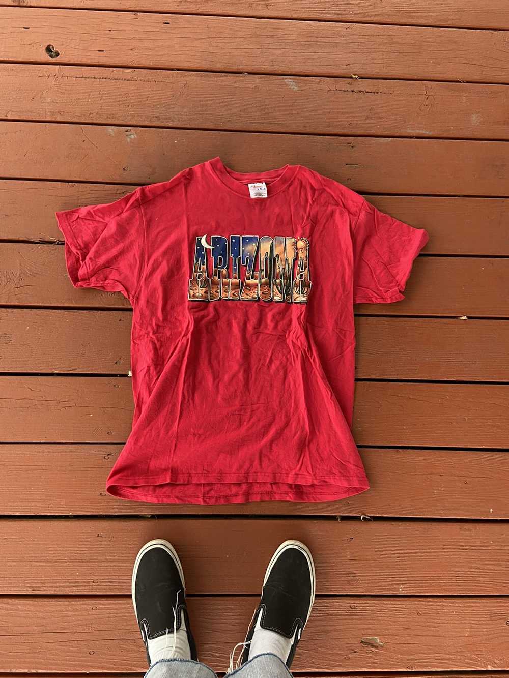 Hanes × Vintage Vintage Arizona t shirt - image 1