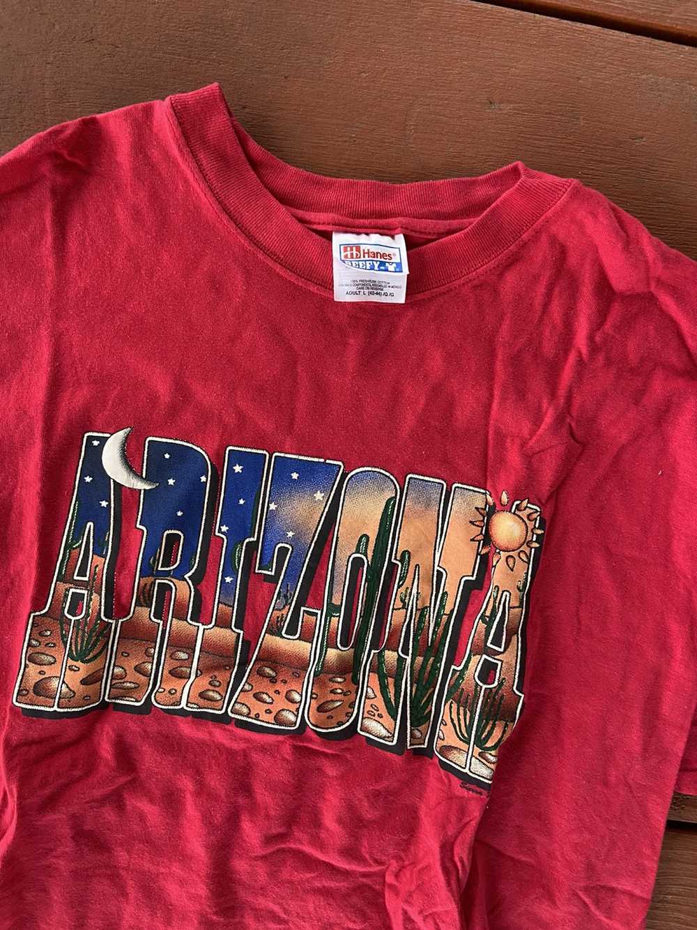 Hanes × Vintage Vintage Arizona t shirt - image 3