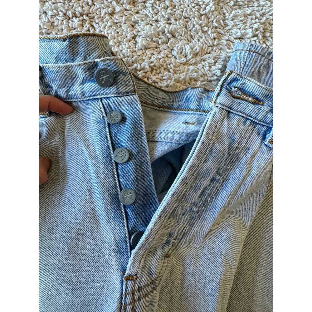 Calvin Klein Jeans Vintage High-Waisted Denim Pan… - image 11
