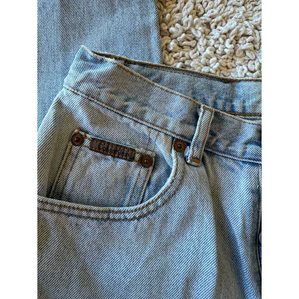 Calvin Klein Jeans Vintage High-Waisted Denim Pan… - image 3