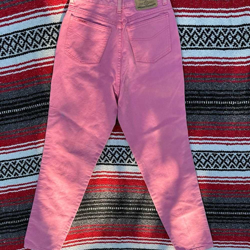 Vintage 90’s Pink Jordache Western Jeans - image 3