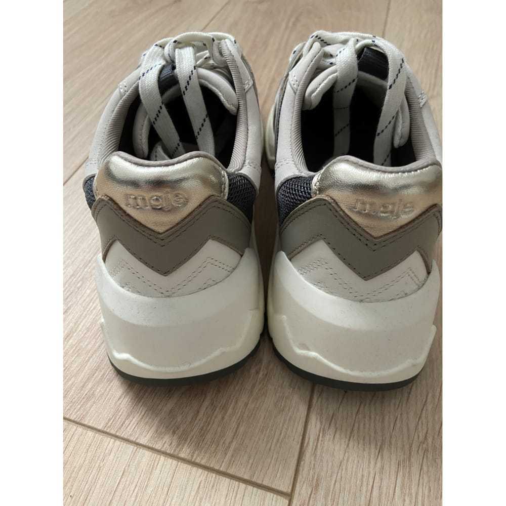 Maje Leather trainers - image 5