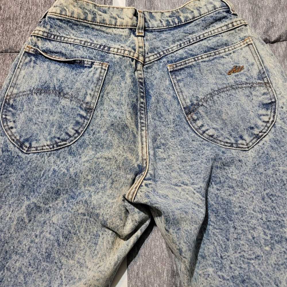 Vintage Chic Jeans~Acid Wash~1980's/90's~11 Petite - image 10