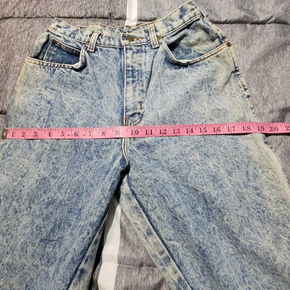 Vintage Chic Jeans~Acid Wash~1980's/90's~11 Petite - image 8