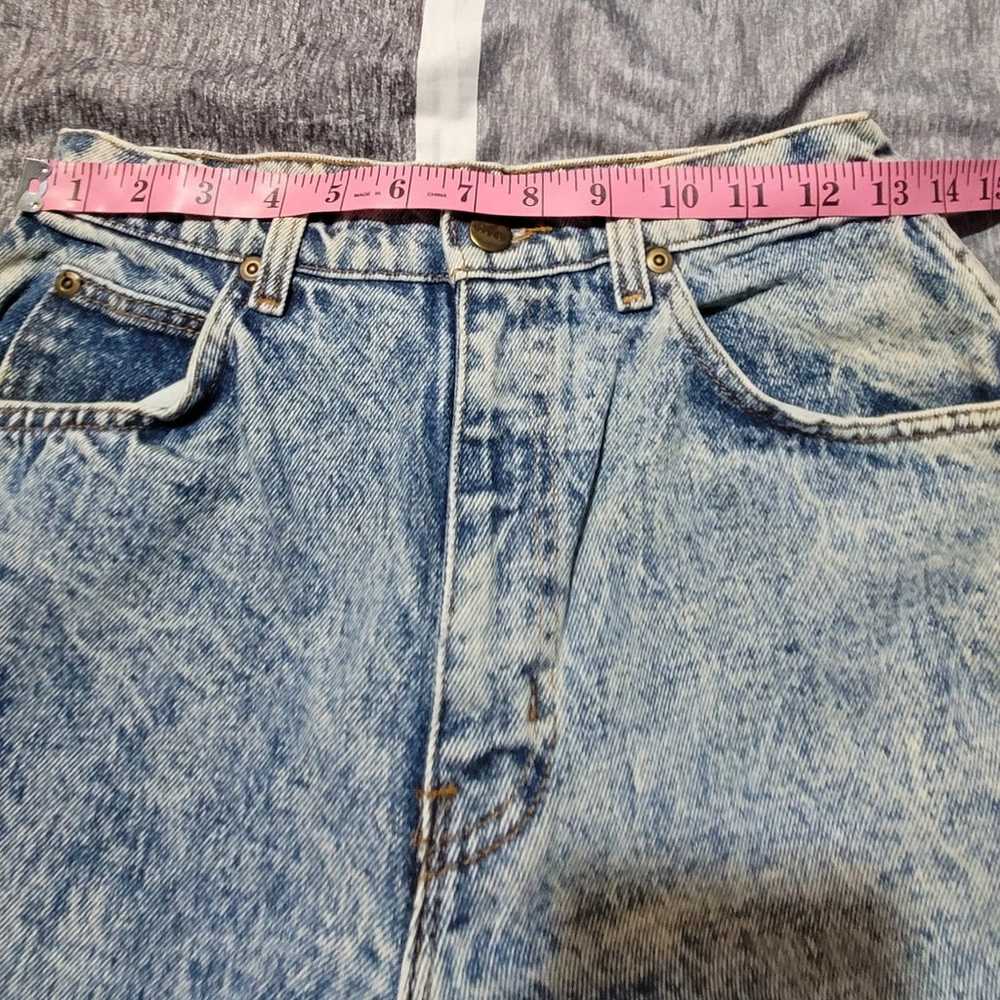 Vintage Chic Jeans~Acid Wash~1980's/90's~11 Petite - image 9