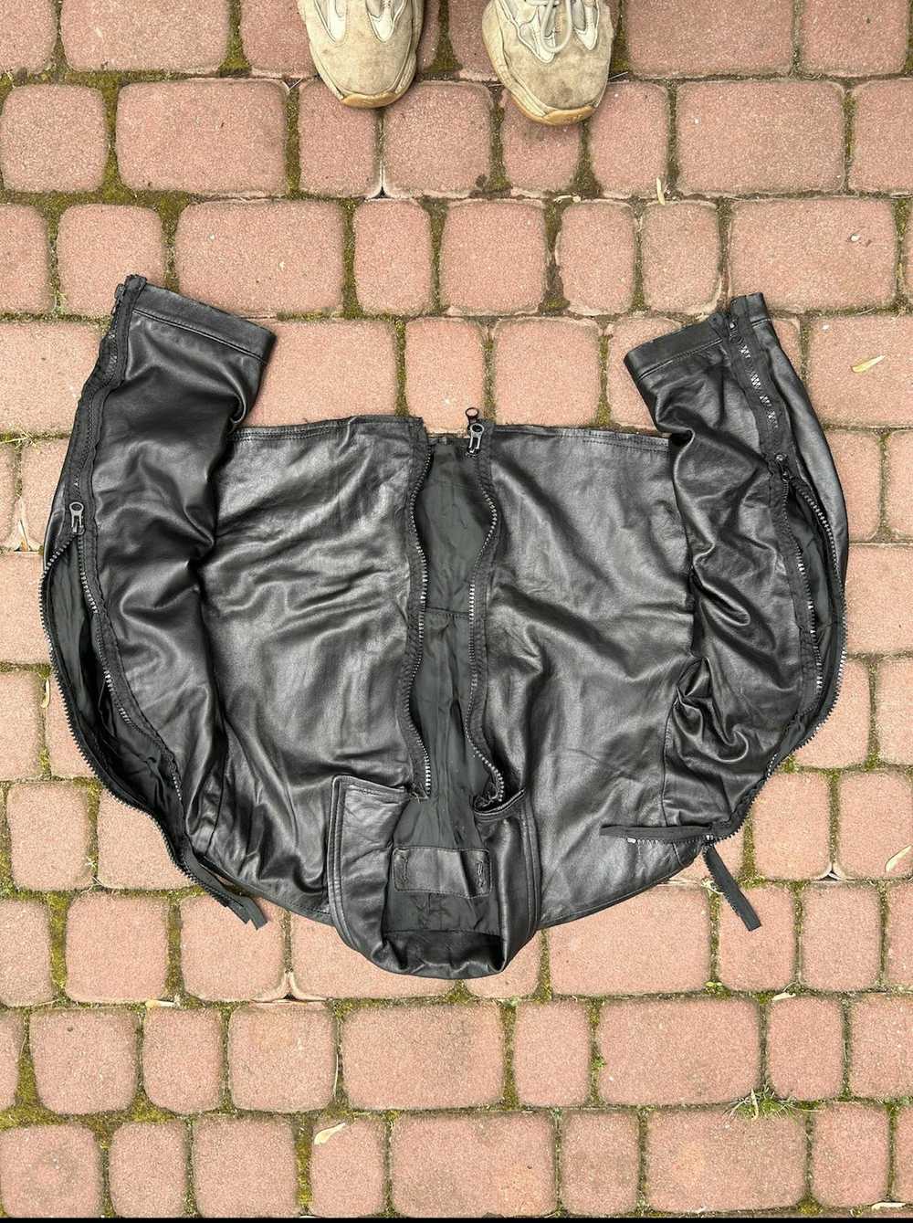 Avant Garde × Leather Jacket × Vintage Avant Gard… - image 2