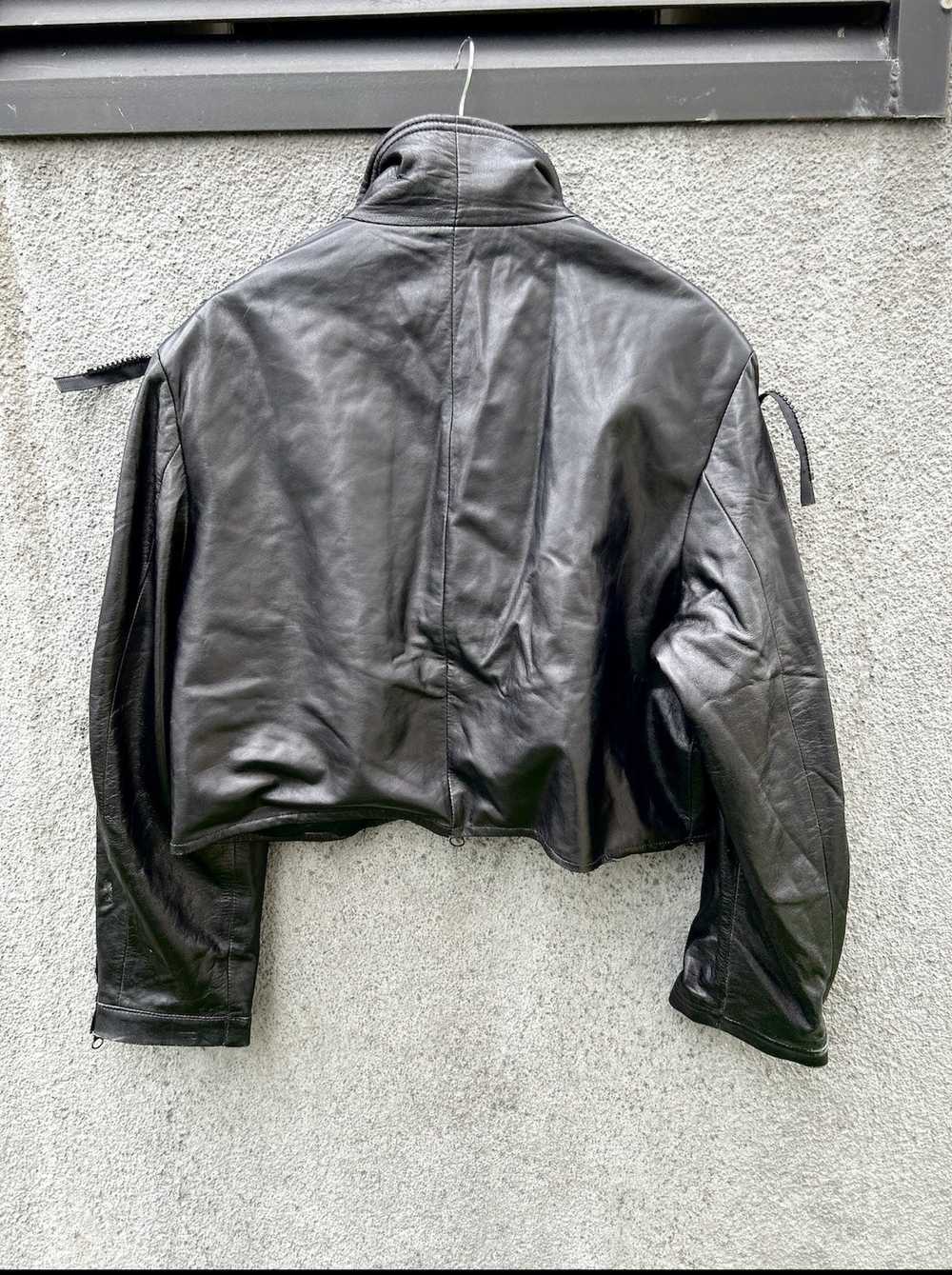 Avant Garde × Leather Jacket × Vintage Avant Gard… - image 5