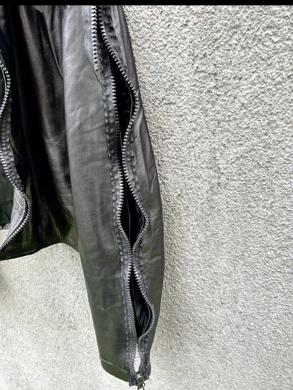 Avant Garde × Leather Jacket × Vintage Avant Gard… - image 6