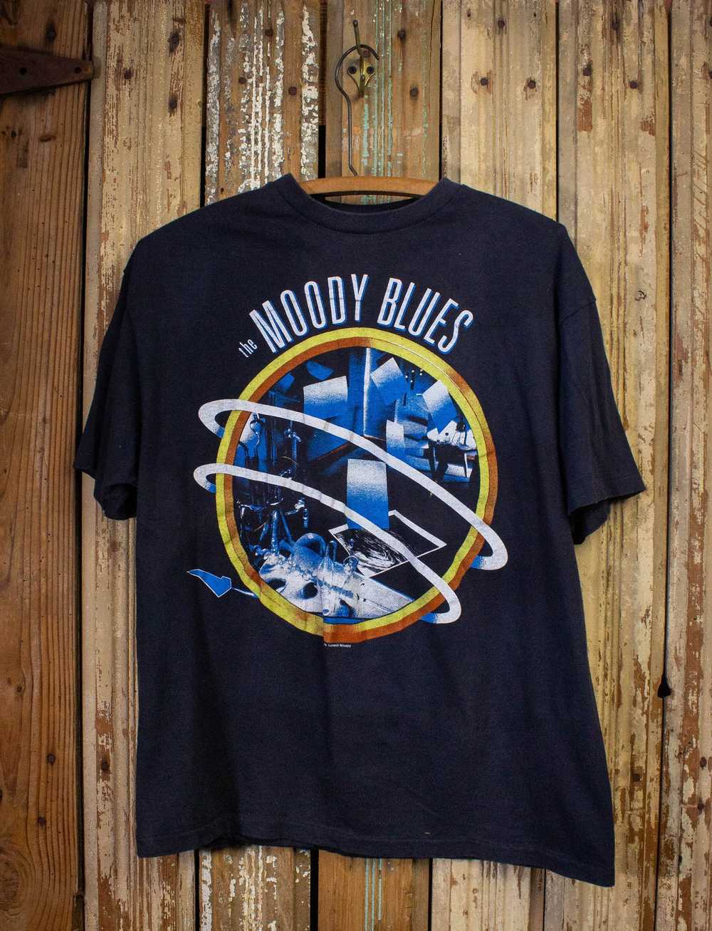 Band Tees × Vintage Vintage Moody Blues Concert T… - image 1