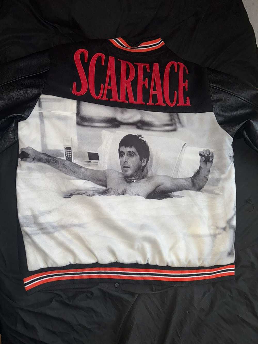 Reason × Streetwear × Vintage Scarface Varsity Ja… - image 2