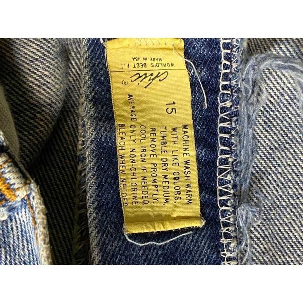 Vintage Chic mom jeans high waist denim made in U… - image 9