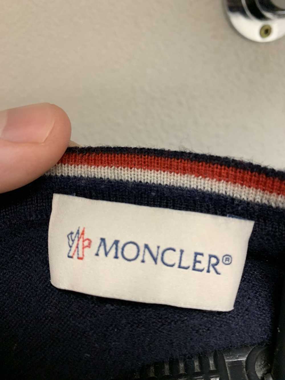 Moncler Moncler Maglione tricot girocollo sweater… - image 4