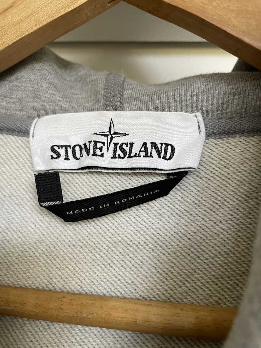 Stone Island Stone Island spring zip hoodie grey … - image 2