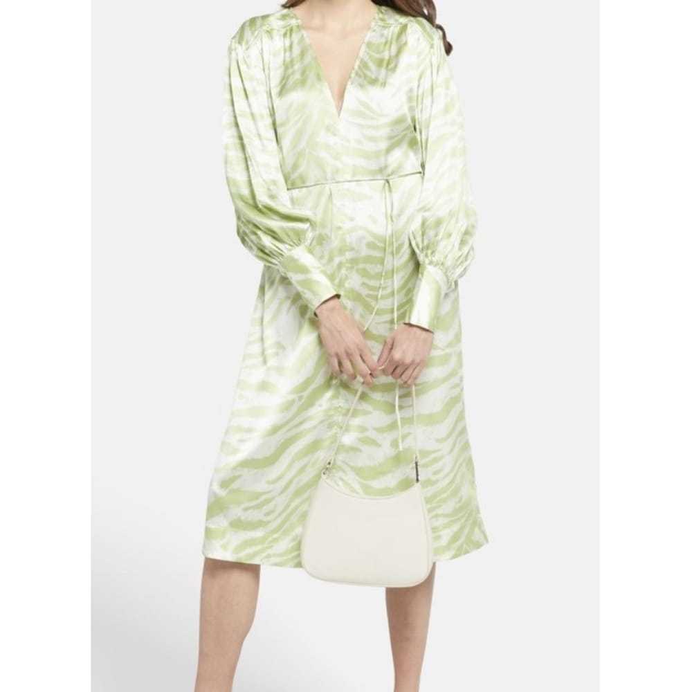 Ganni Silk mid-length dress - image 3