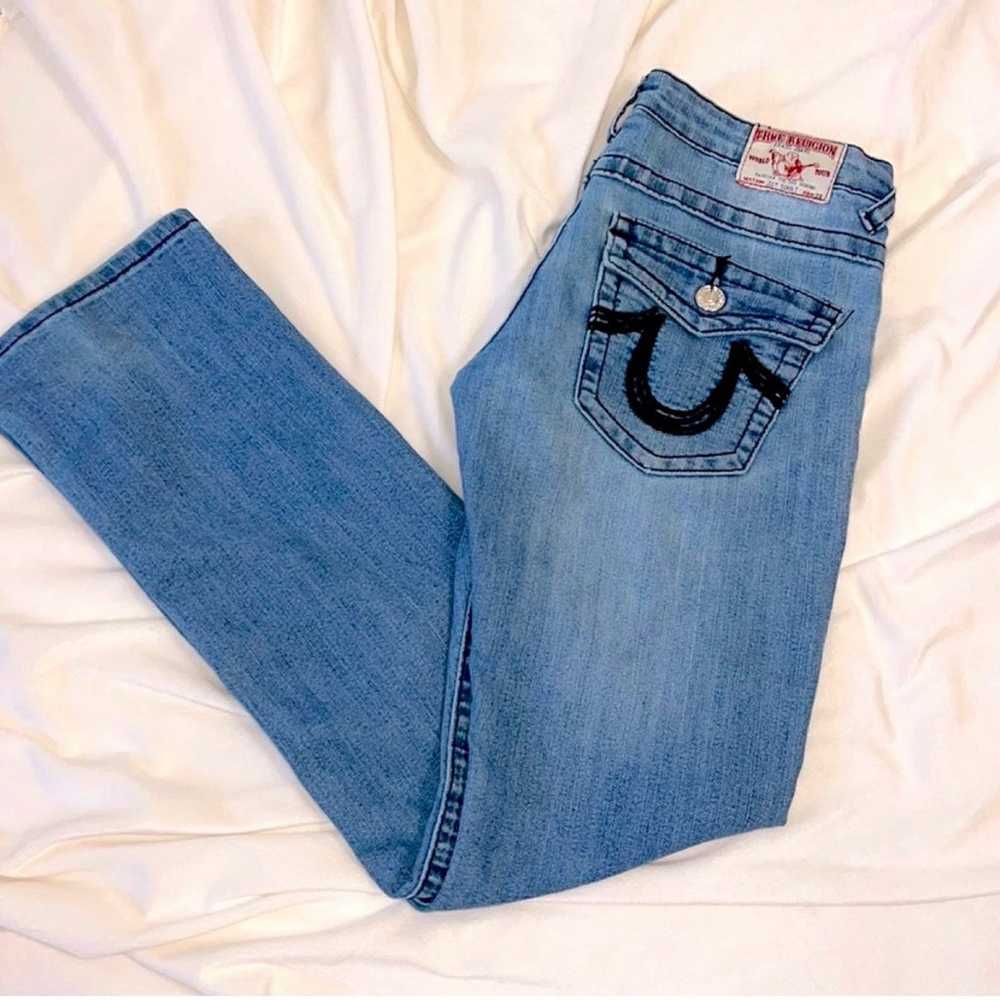 True Religion jeans vintage JDE Y super T size 28 - image 1