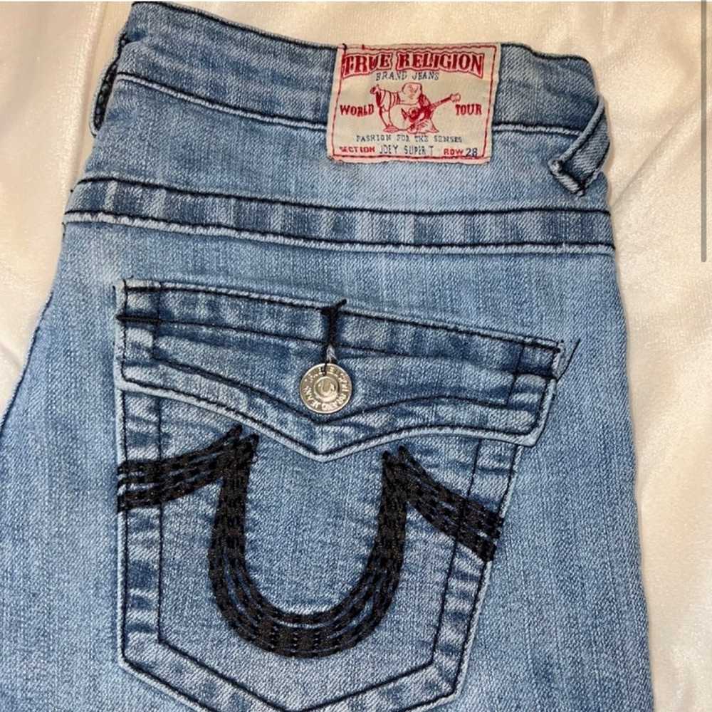 True Religion jeans vintage JDE Y super T size 28 - image 2