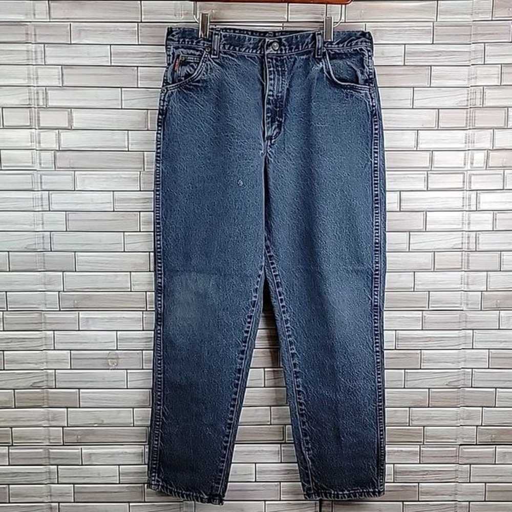 Vintage 80s Bugle Boy blue denim jeans Size 32 - image 6