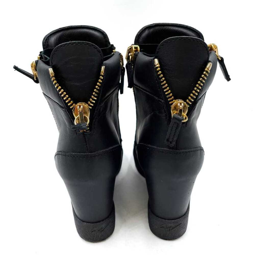 Giuseppe Zanotti Leather lace ups - image 5