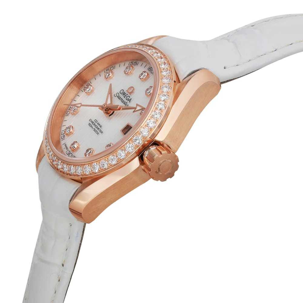 Omega Pink gold watch - image 3