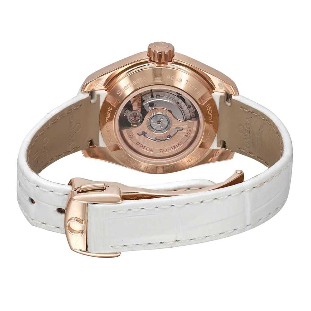 Omega Pink gold watch - image 5