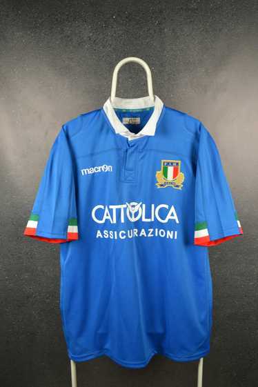 Macron × Sportswear × Very Rare Italy Home Rugby U