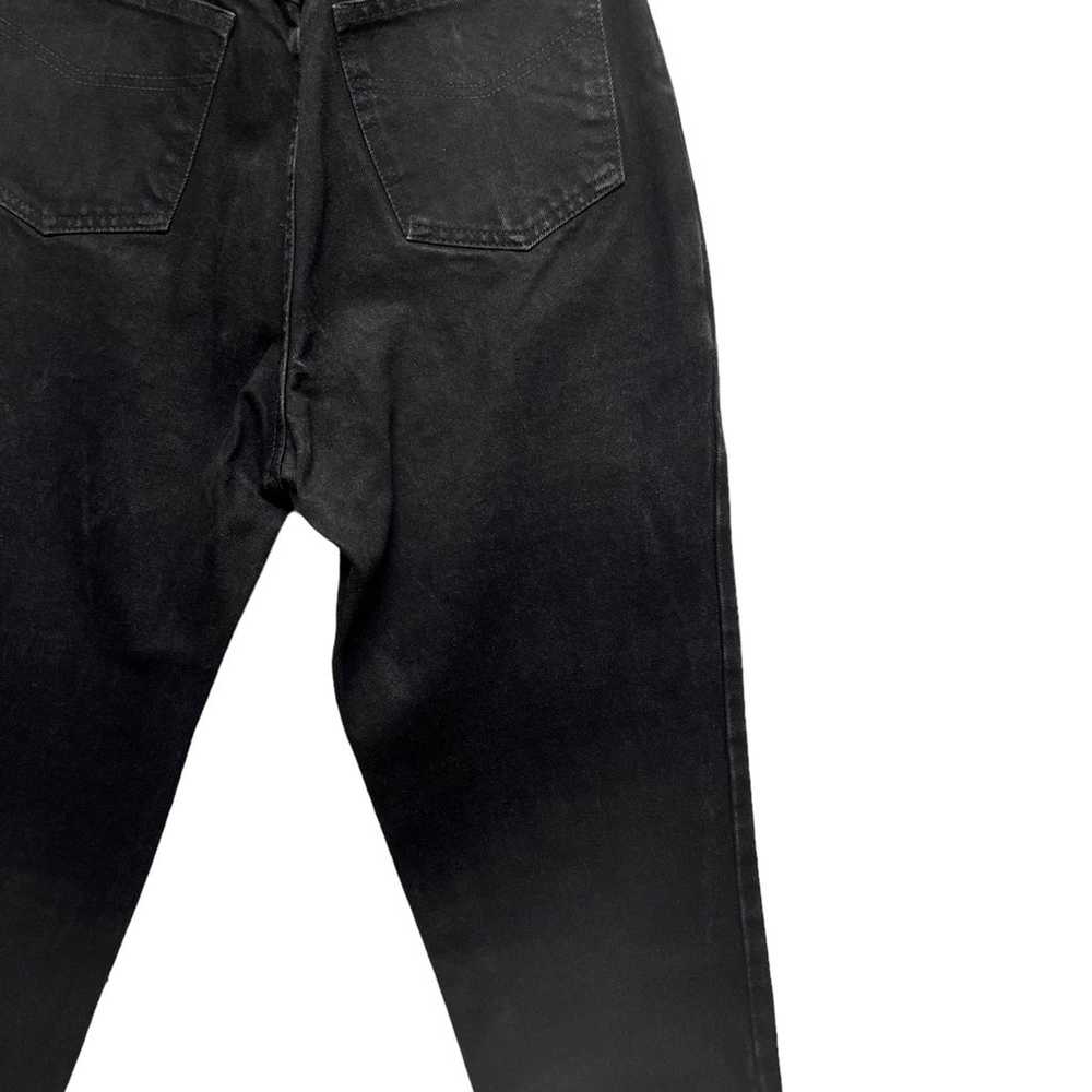 VINTAGE JORDACHE Straight Jeans Black - image 5