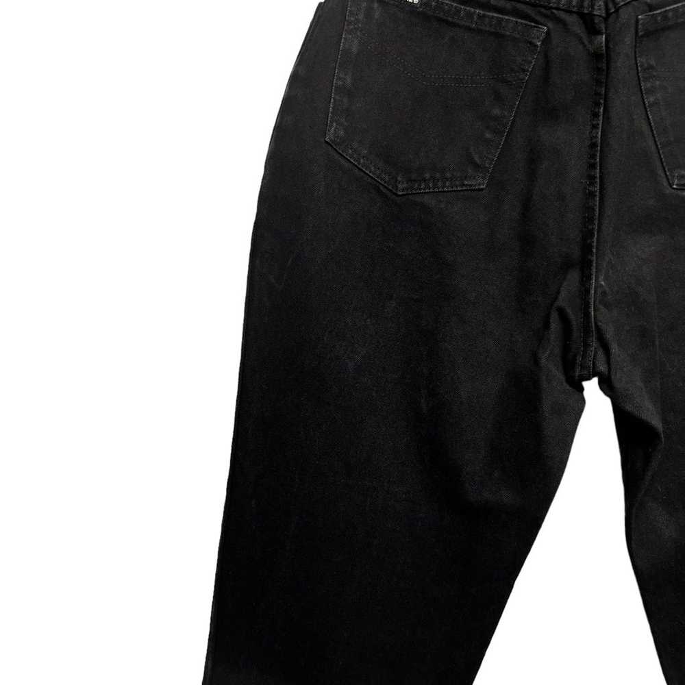 VINTAGE JORDACHE Straight Jeans Black - image 6