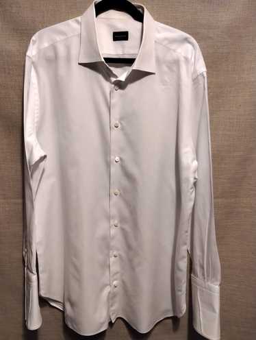 Ermenegildo Zegna Su Misura White Dress Shirt