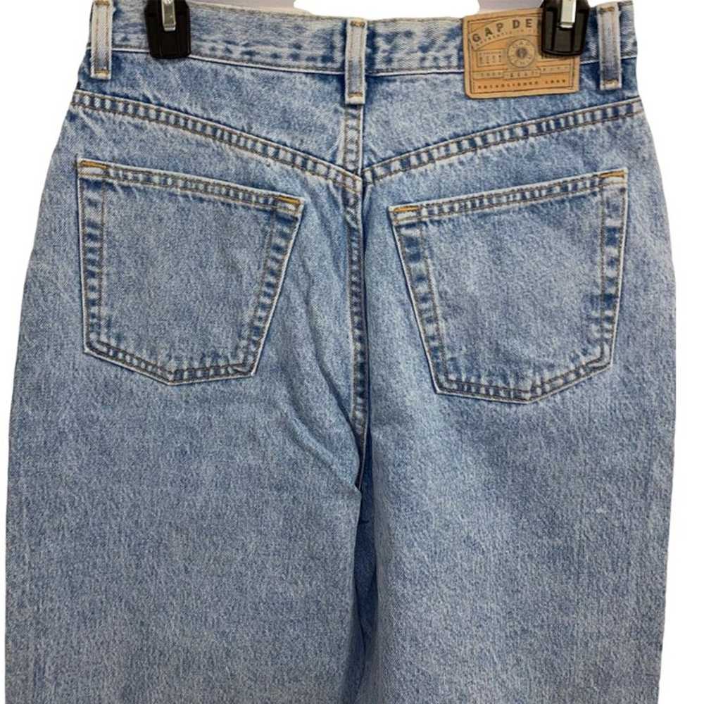 GAP Vintage 90s Y2K Jeans High Rise Reverse Fit S… - image 5