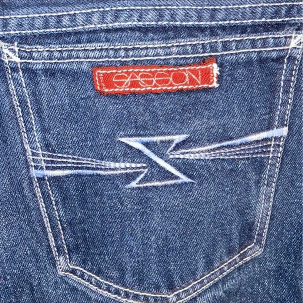 Vintage Sasson Mom Jeans Retro 80's Hi Rise - image 3
