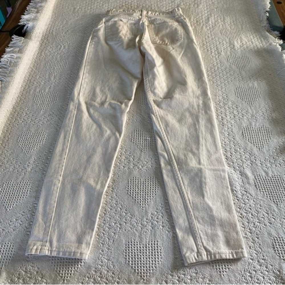 Vintage Wrangler Cream Colored Jeans (27x34) - image 5