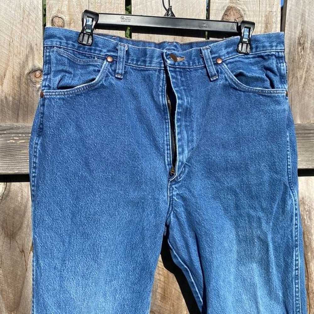 Vintage Straight Leg Wrangler Jeans - image 2