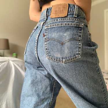 vintage levi jeans 550 highwaisted