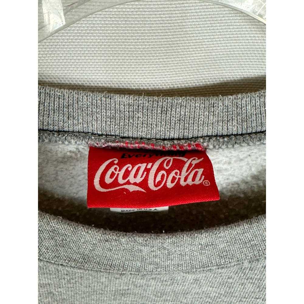 Coca Cola Vtg Womens Coca Cola Bear Sweater Chris… - image 5