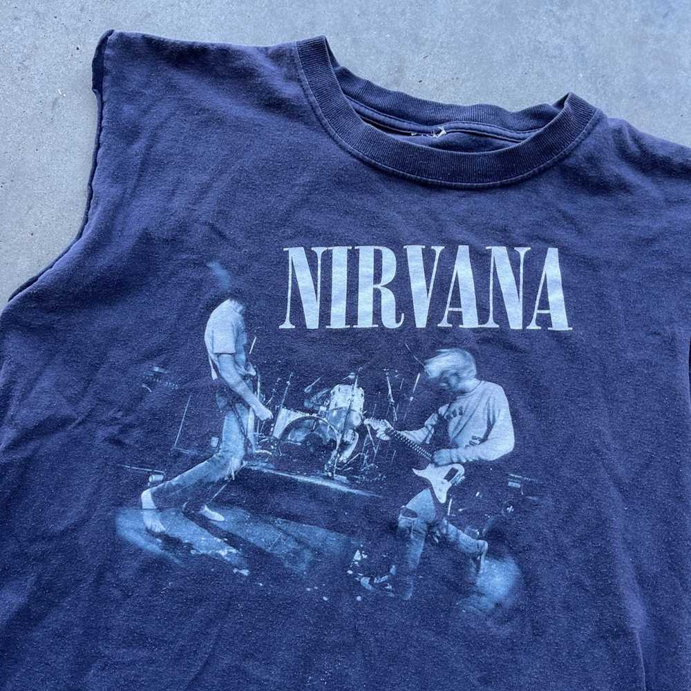 Nirvana × Vintage 2000s Nirvana Sleeveless Tee - image 2