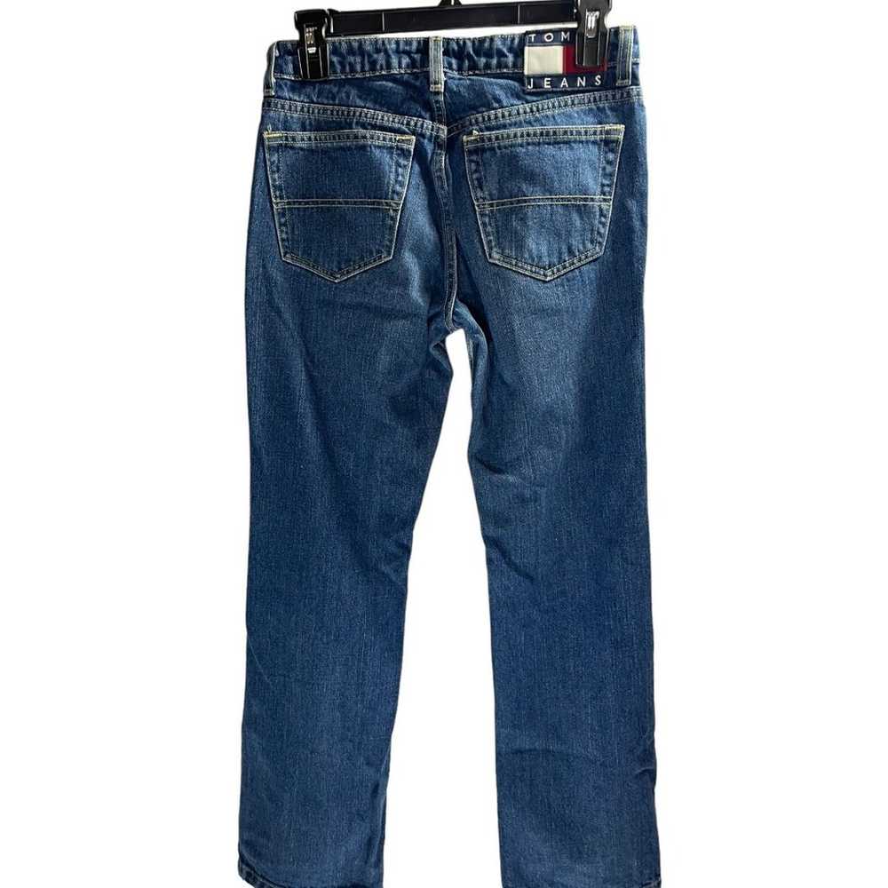 Vintage Y2K Tommy Hilfiger Hipster Flare Jeans - image 4