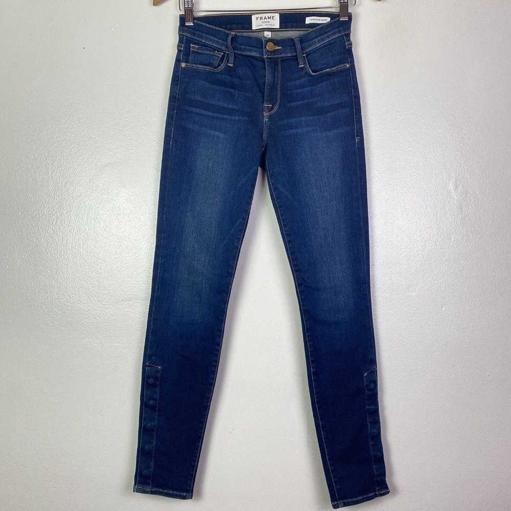 Frame Le Skinny de Jeanne Snap Leg Skinny Jeans i… - image 1
