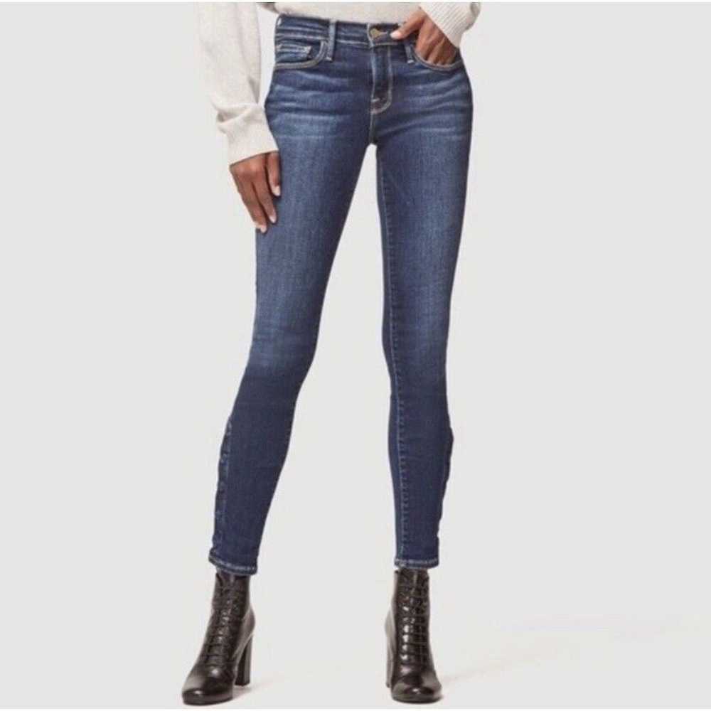 Frame Le Skinny de Jeanne Snap Leg Skinny Jeans i… - image 4