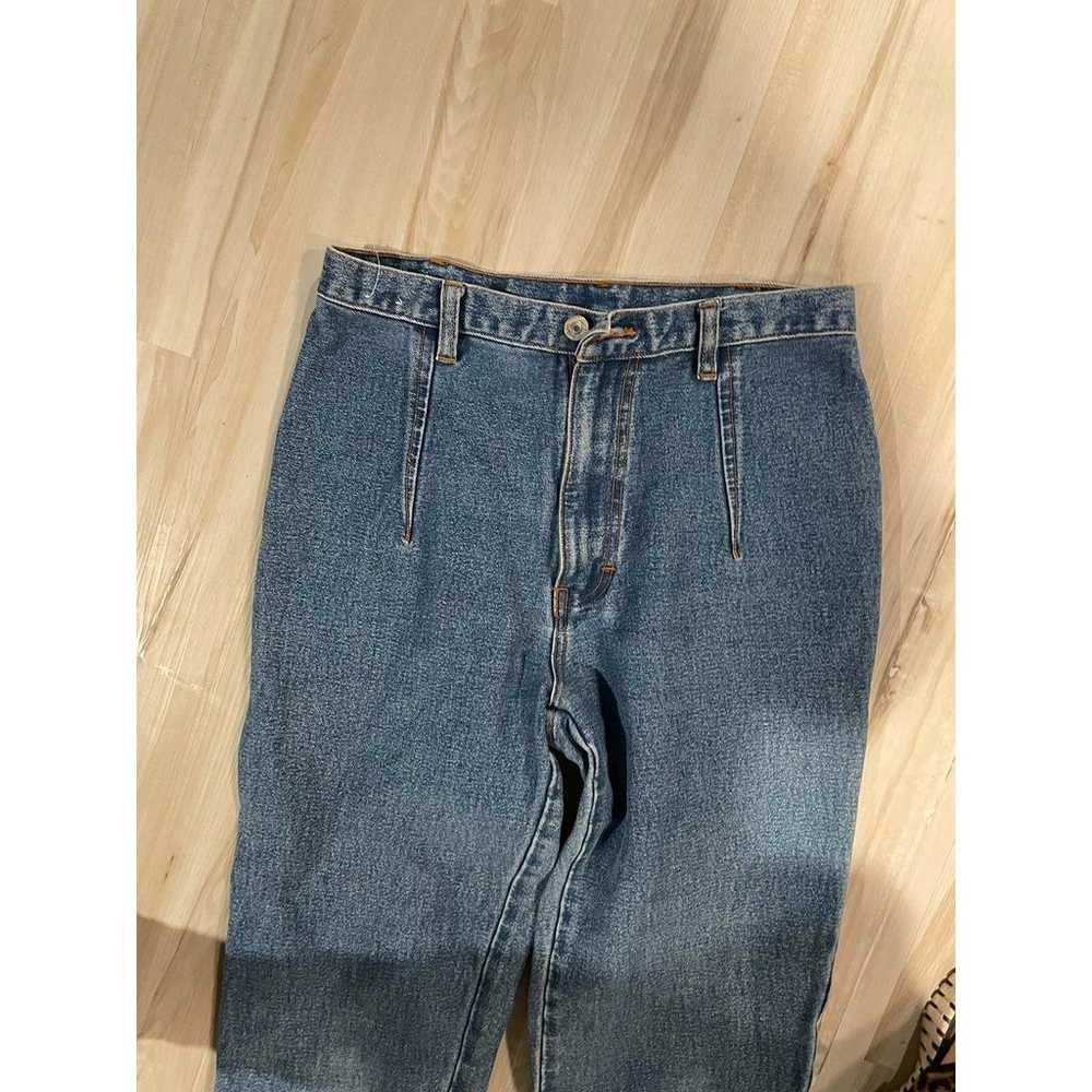 Vintage Jordache 80s stirrup highrise jeans size … - image 7