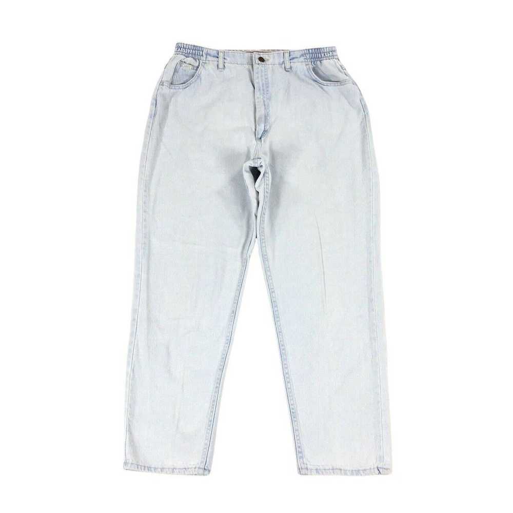 Vintage Lee Elastic Waist Jeans Size 12 Womens Li… - image 1