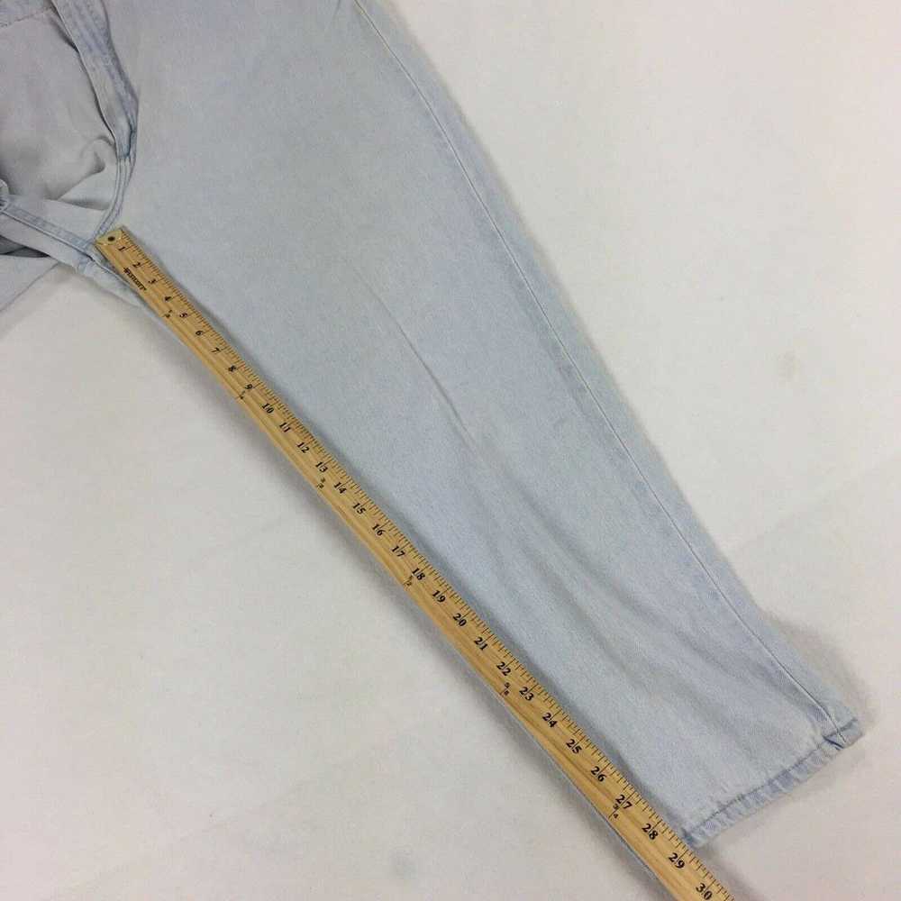 Vintage Lee Elastic Waist Jeans Size 12 Womens Li… - image 4