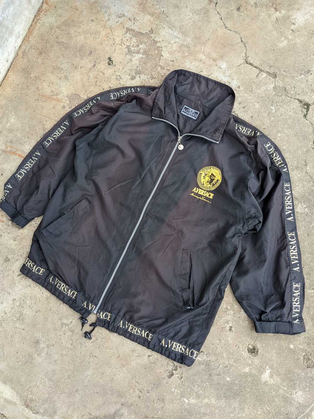 Other × Vintage A. Versace Sidetape Windbreaker J… - image 5