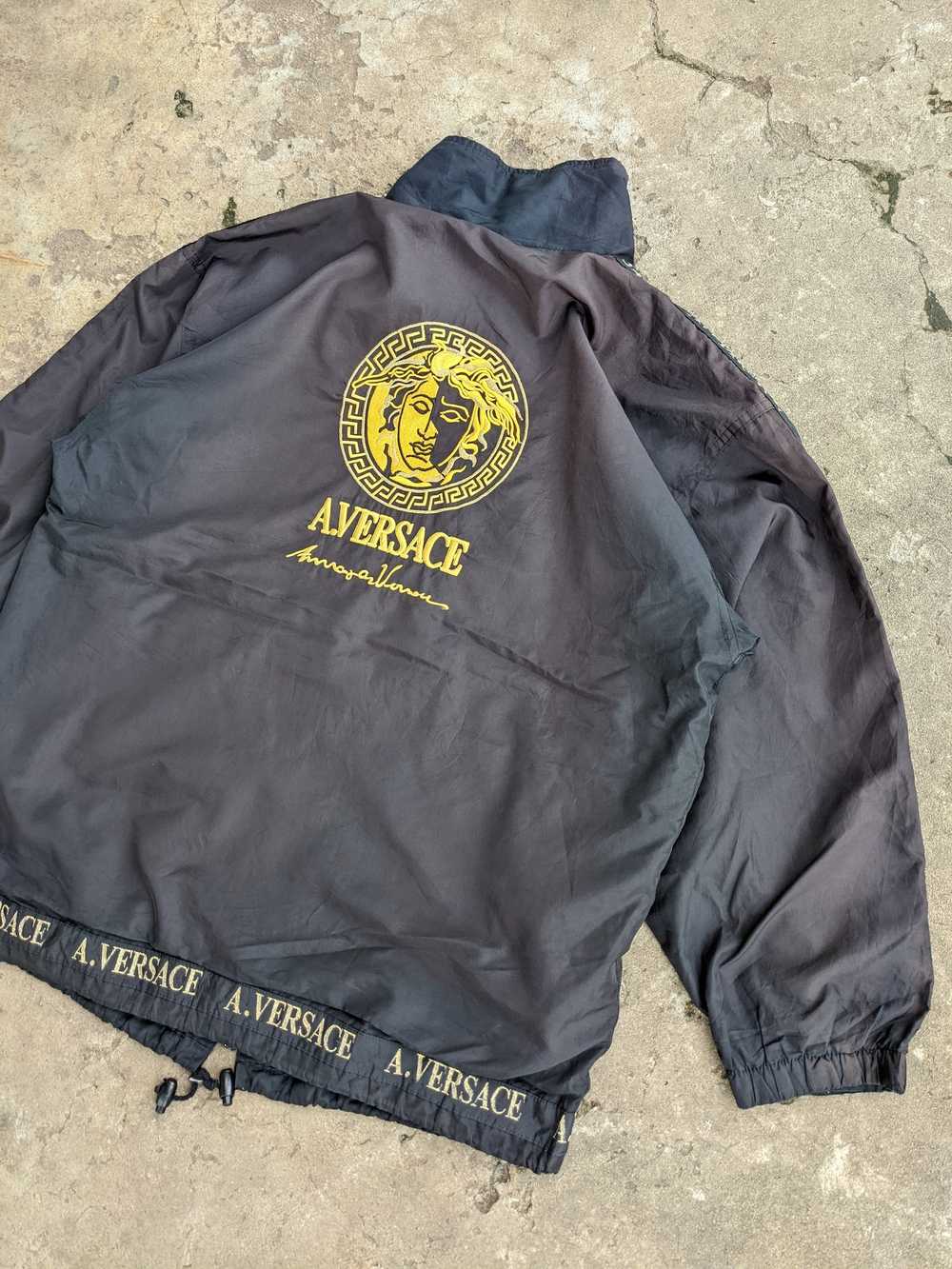 Other × Vintage A. Versace Sidetape Windbreaker J… - image 7