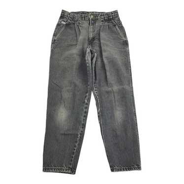 Vintage 90s Chic Tapered Straight Leg Jeans 12 Pe… - image 1