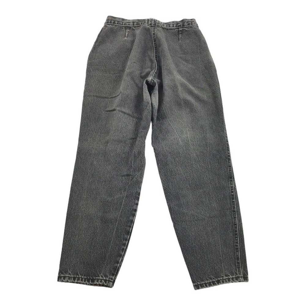Vintage 90s Chic Tapered Straight Leg Jeans 12 Pe… - image 2